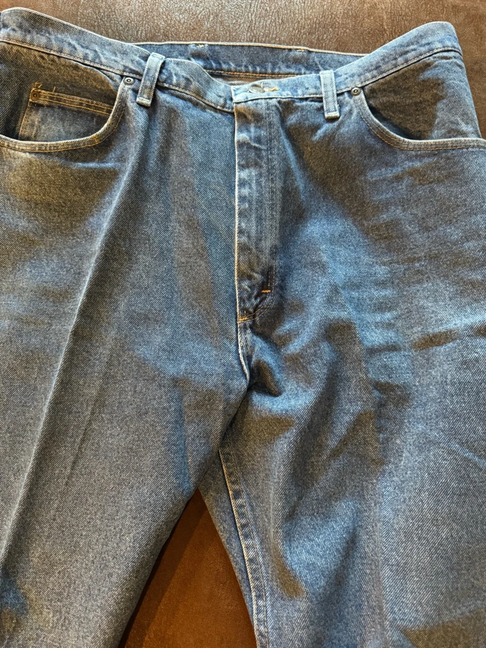 Austin Clothing Co. Straight Fit Light Blue Men's Jeans Sz 38 x 34 Like New!